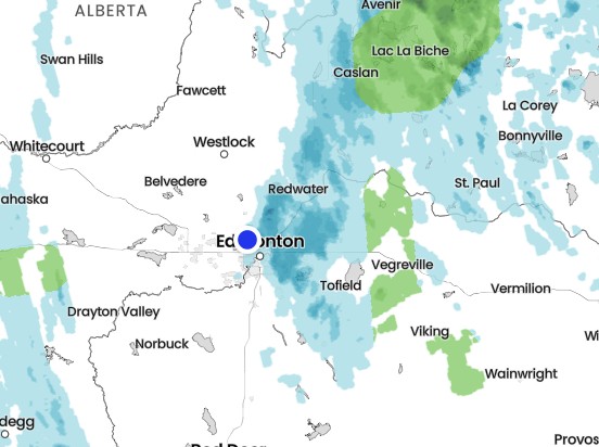 Edmonton Braces for First Major Snowfall of the Season, With Up to 15 cm Possible by Thursday